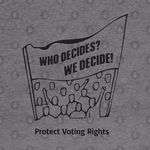 Who Decides? We Decide! Protect Voting Rights by Slightly Unhinged